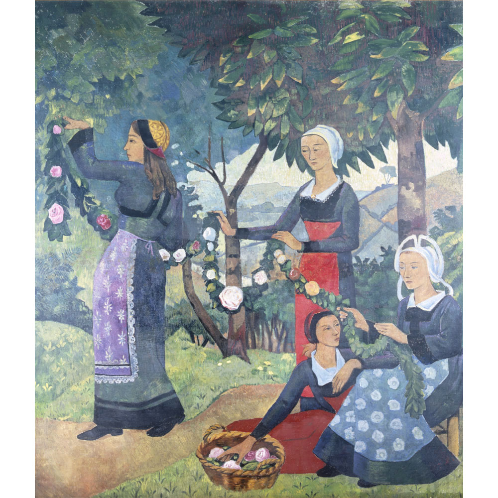 La Guirlande De Roses By Paul S rusier